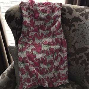 Lilly Pulitzer strapless dress size 6